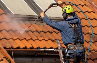 Démoussage et hydrofuge de toiture à Dardez
